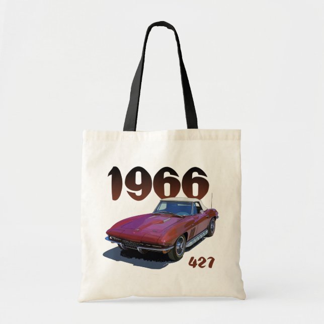 Vette66 Tote Bag (Front)