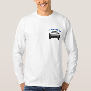 vette embroidered long sleeve T-Shirt