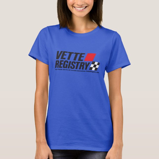 Vette Registry Women's Tee (Front)