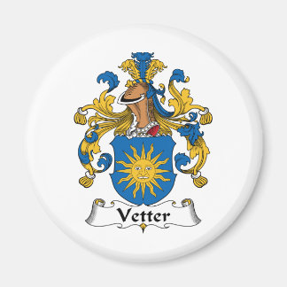 Vetter Family Crest Magnet