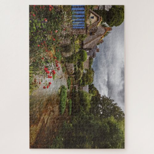 Veules les Roses in der Normandie Jigsaw Puzzle