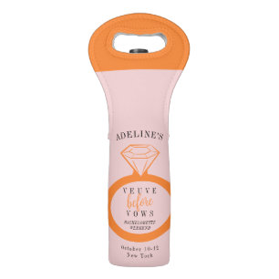 Veuve Before Vows Bachelorette Weekend Itinerary Wine Bag