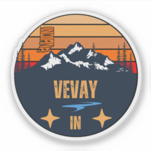 Vevay, Indiana Sticker