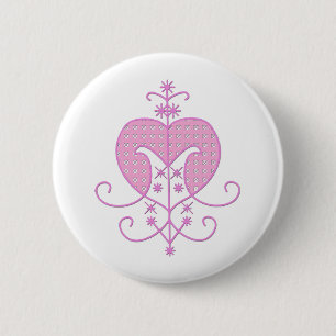 Veve for Erzulie Freda Button