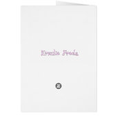 Veve for Erzulie Freda Cards (Back)