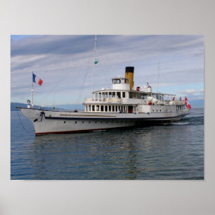 Vevey boat poster