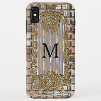 Vex Art Deco Monogram iPhone XS Max Case