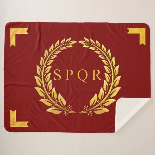 Vexilla SPQR Sherpa Blanket