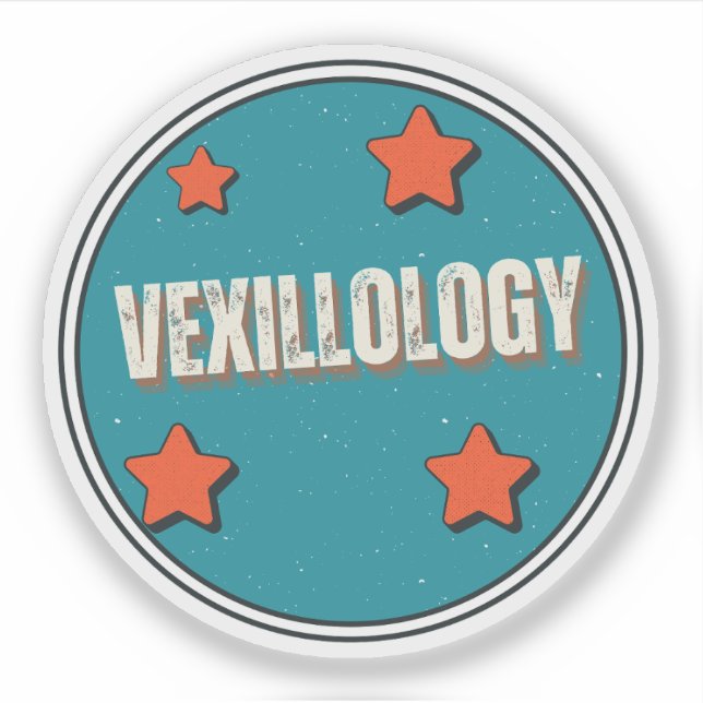Vexillology Sticker (Front)