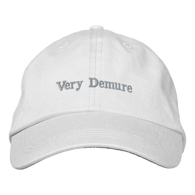 Vey Demure Baseball Cap (Front)