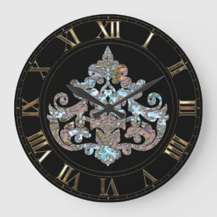 Veyla Shayde Elegant Goth Large Clock