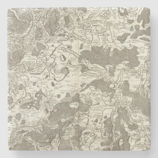 Vezelay, Cosne Stone Coaster (Front)