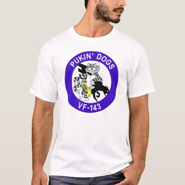 VF-143 Pukin' Dogs T-Shirt (Front)
