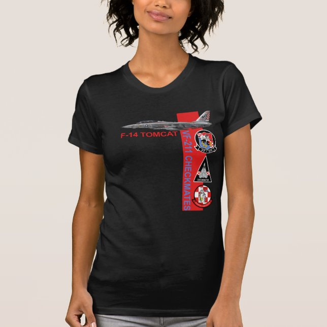 VF-211 Fighting Checkmates T-Shirt (Front)