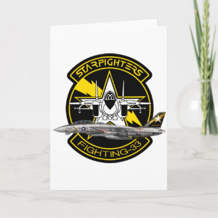 VF-33 Starfighters F-14 トムキャット VF-33 ターシアーズ Card