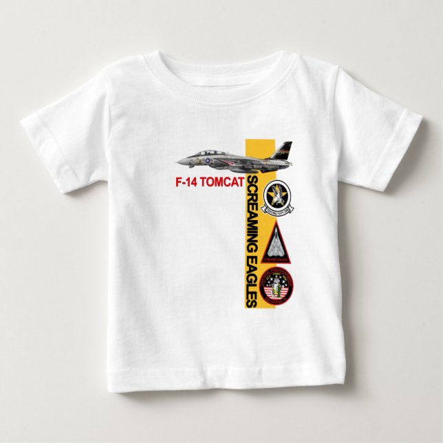 VF-51 Screaming Eagles Baby T-Shirt (Front)