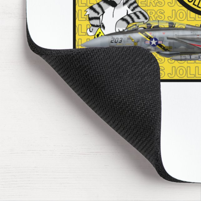 VF-84 JOLLY ROGERS F-14 TOMCAT MOUSE PAD | Zazzle