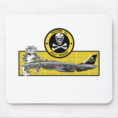 VF-84 JOLLY ROGERS F-14 TOMCAT MOUSE PAD