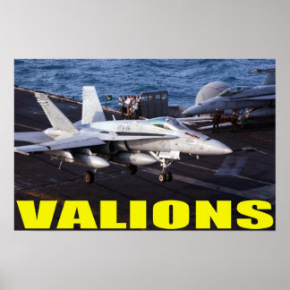 VFA-15 Valions Poster
