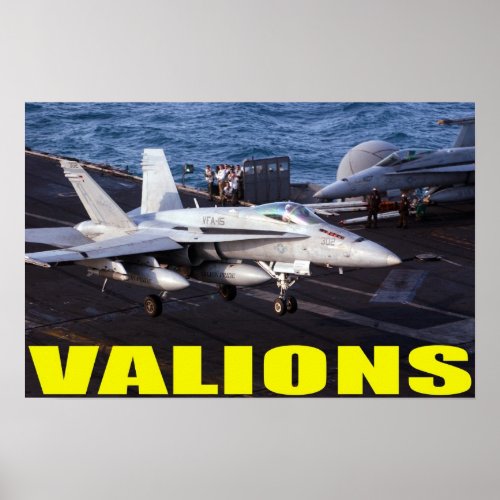 VFA_15 Valions Poster