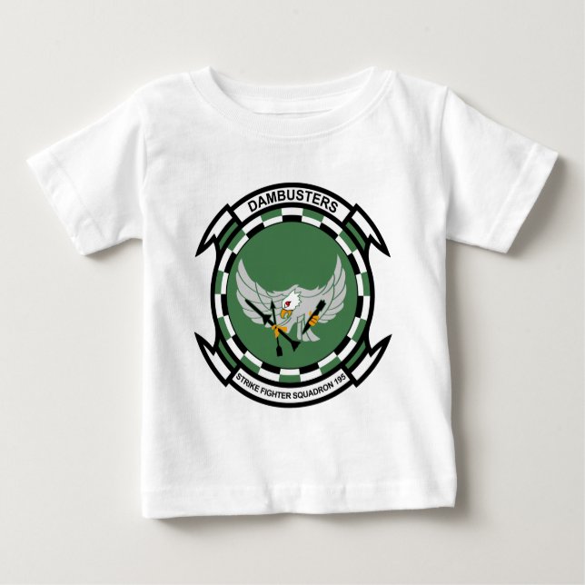 VFA - 195 Strike Fighter Squadron - Dambusters Baby T-Shirt (Front)