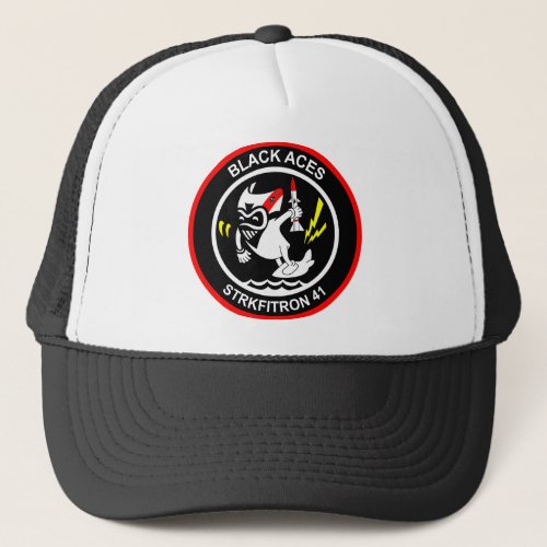 VFA _ 41 Strike Fighter Squadron Trucker Hat
