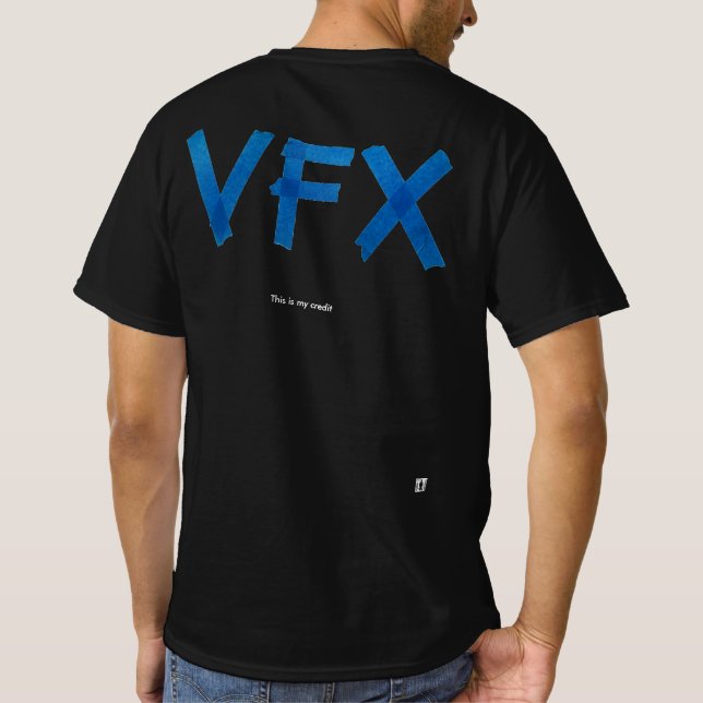 VFX Crew Shirt - Blue/Dark (Back)