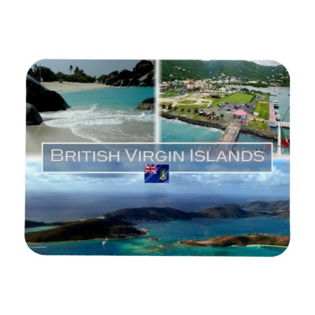 VG British Virgin Islands - Magnet (Horizontal)