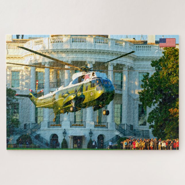 VH-3D SEA KING (20x30 INCH) Jigsaw Puzzle (Horizontal)