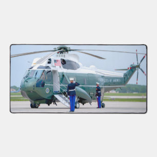 VH-3D SEA KING MARINE ONE DESK MAT