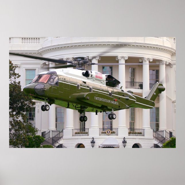VH-92A PATRIOT MARINE ONE POSTER (Front)