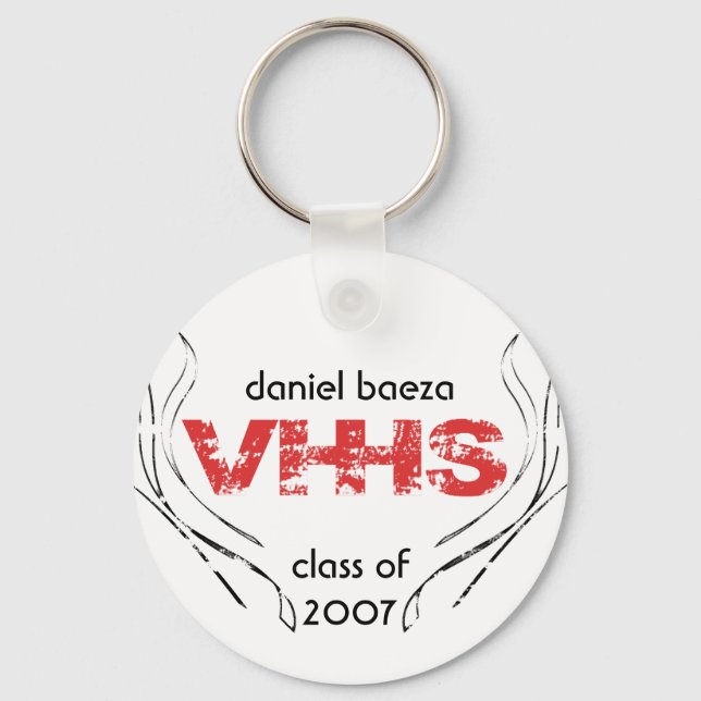 vhhs class key chain (Front)