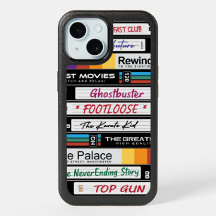 VHS 80's Movies iPhone 15 Case