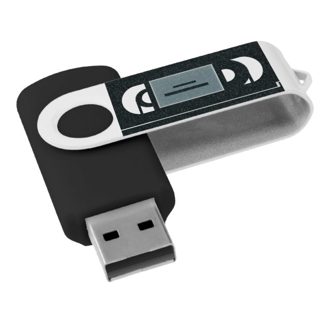 VHS flash drive (Angled)