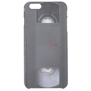 VHS play graphic phone case