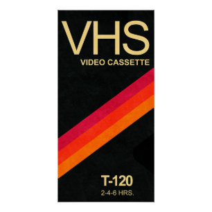 VHS T120 - 80s II Poster