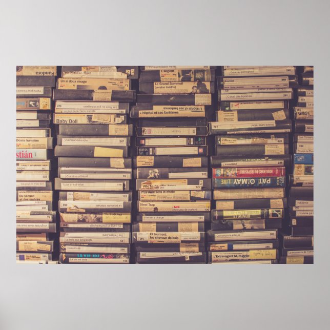 VHS TAPE LOT POSTER (Front)