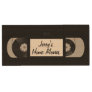 VHS Tape Personalized Wood Flash Drive