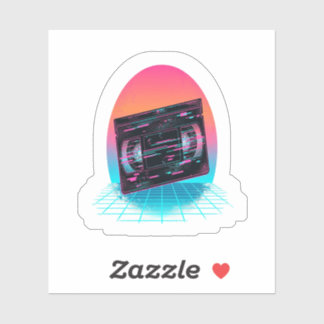 VHS Tape Sticker