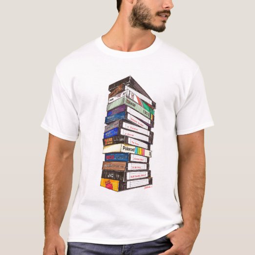 vhs tape t shirt