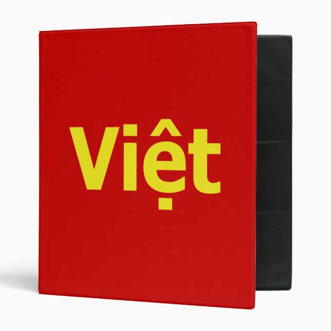 Việt 3 Ring Binder (Front/Inside)
