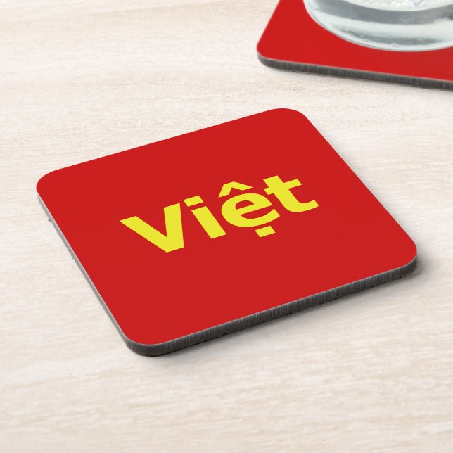 Việt Beverage Coaster (Left Side)