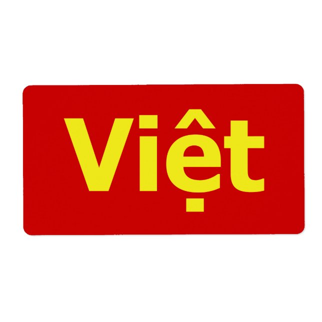 Việt Label (Front)