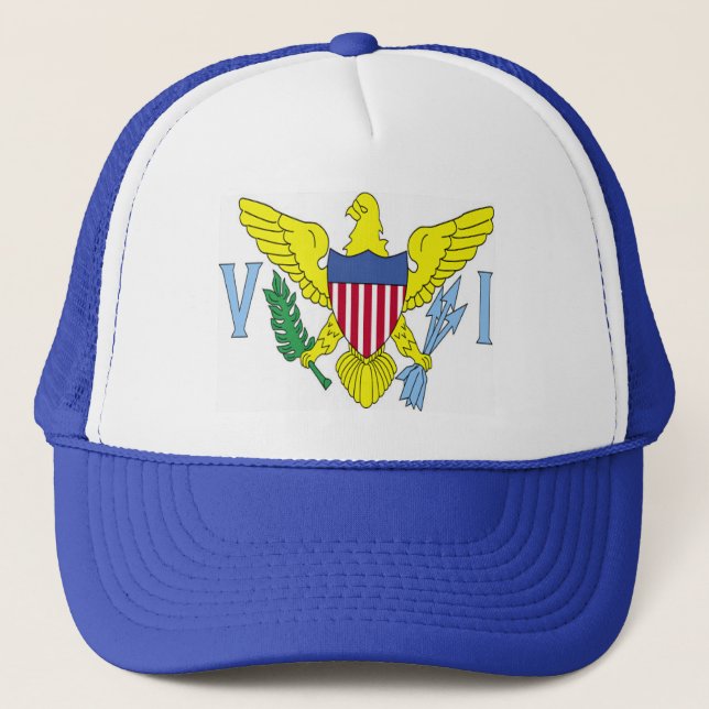 VI Flag Trucker Hat (Front)