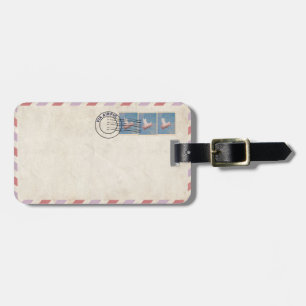 via airpig luggage tag