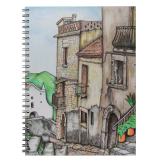 Via Costarella and Monastery Notebook