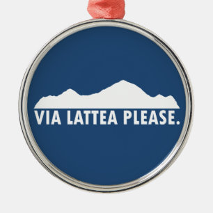 Via Lattea Please Metal Ornament