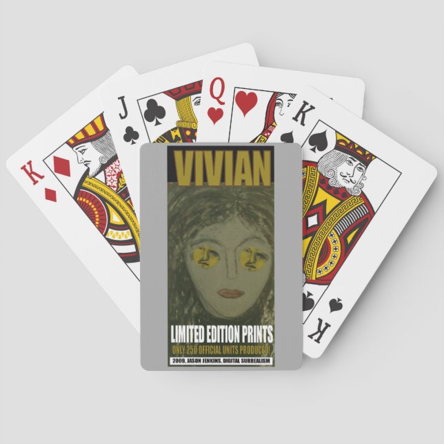 VIAN LIM PRINT POKER CARDS (Back)