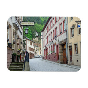 Vianden, Luxembourg street scene Magnet