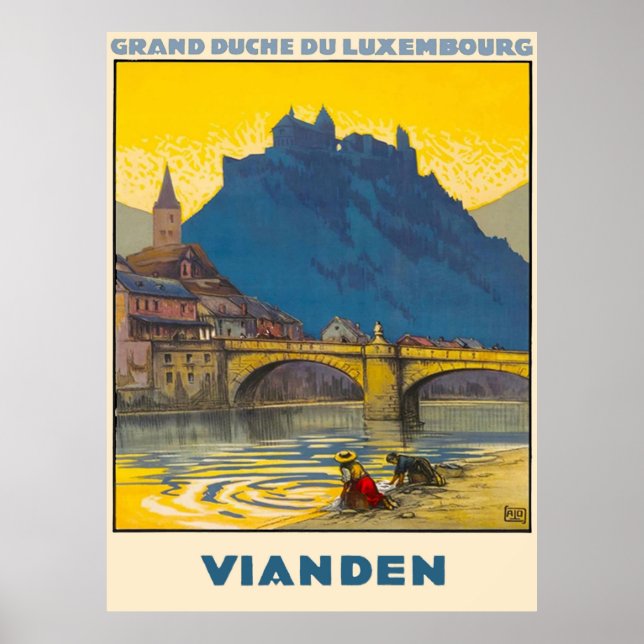 Vianden, Luxemburg Poster (Front)